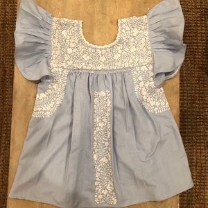 Emilia Collection Oaxaca Ruffle Sleeve Blouse